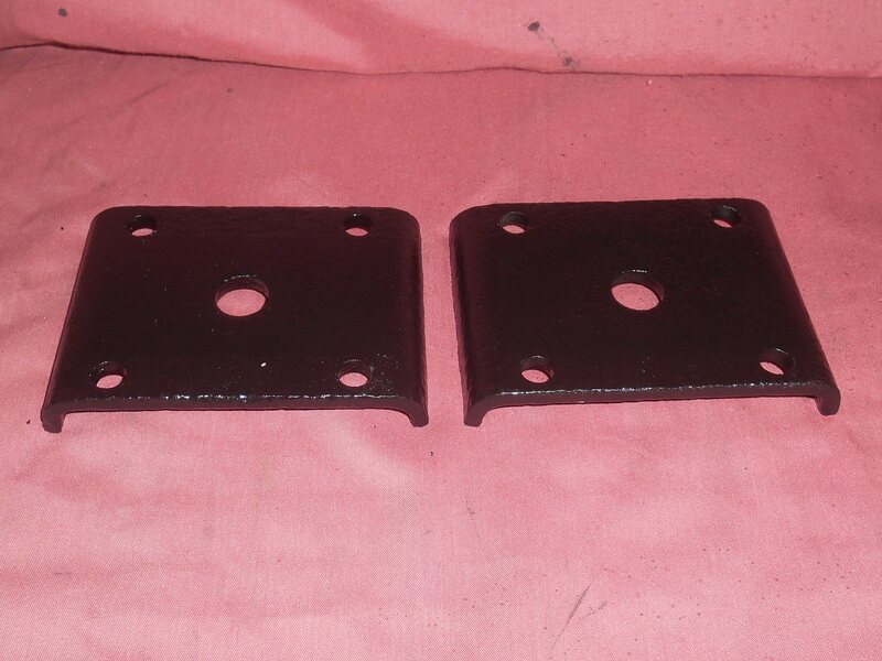 Land Rover Series 109" Rear Bottom Spring  Plates, Pair of