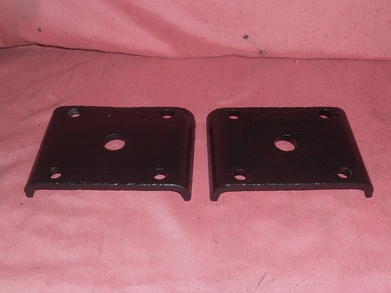 Land Rover Series 109" Rear Bottom Spring  Plates, Pair of