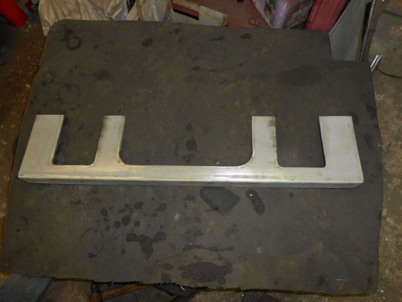 Repair Section for lower half of a Land Rover Series 2 Front Panel.